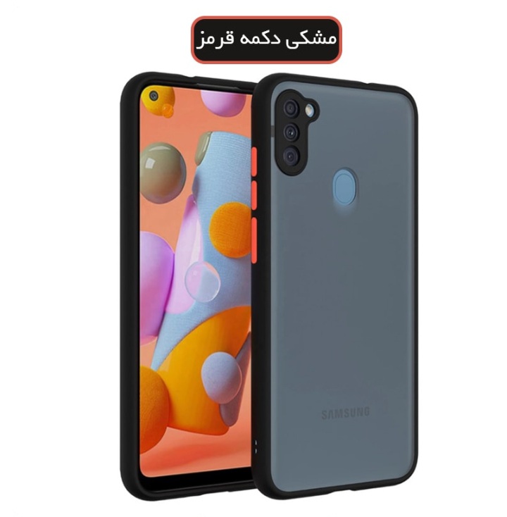 کاور پشت مات محافظ لنز دار  Samsung A11